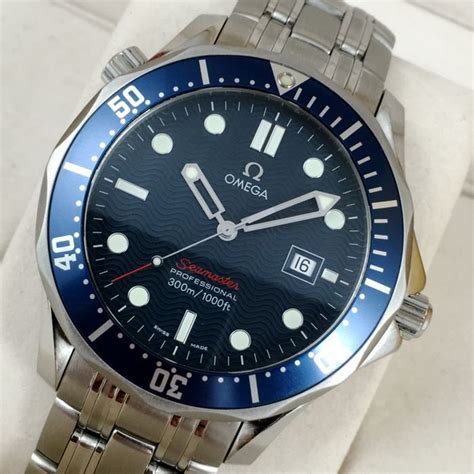 omega seamaster 300m red throttle|Omega Seamaster 300m bottom half.